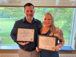 James Dyer and Krista Usko